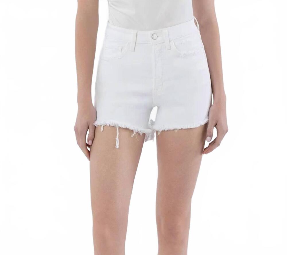 NEW VERVET BY FLYING MONKEY tummy control shorts in white